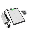 Quantum groeilamp 120W - Inclusief ophanging, volledig spectrum, zonder ventilator, verstelbare helderheid, flikkervrij, IP65