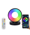 Cirkel RGBIC lamp - 18x15cm, Bluetooth, 5V USB