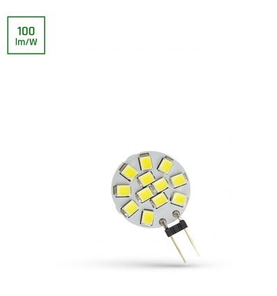 G4 1,2W LED lamp, 12V - 110mA, decoratieve verlichting