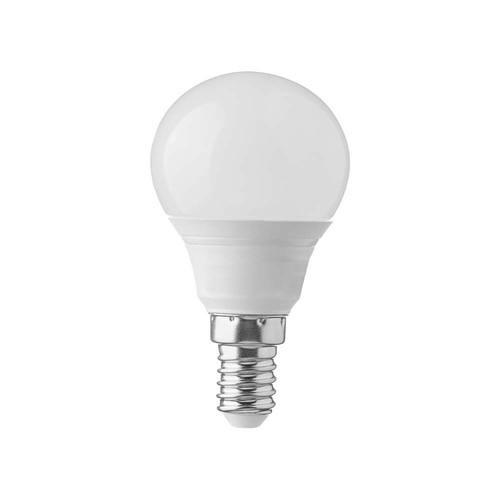 E14 4,5W LED kogellamp - P45, 470lm, 4000K, vervangt 40W