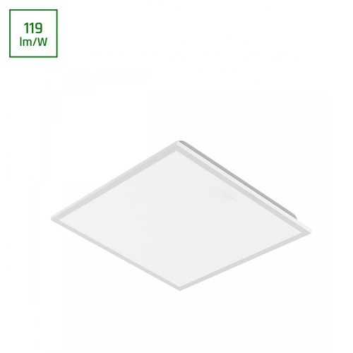 60x60 LED paneel, 36W - 119lm/W, 4000K, witte rand, 5 jaar garantie
