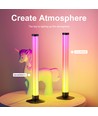 2x RGBIC ambient light bar - 43 cm, Bluetooth, 360° licht