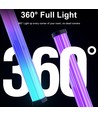 2x RGBIC ambient light bar - 33 cm, Bluetooth, 360° licht