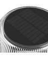 2,5W Solar tuinlamp met prikpen - 3-staps dimbaar, USB-C, IP44 buiten, zwart