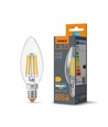 E14 6W LED filament kaarslamp - C35, 806lm, 4000K, 360 graden, vervangt 60W