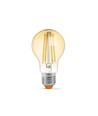 E27 10W LED filament lamp - A60, 1050lm, 2200K, Amber glas, 360° lichtspreiding