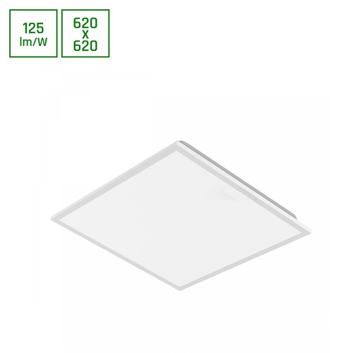 62x62 LED paneel, 40W - 125lm/W, 4000K, witte rand, 3 jaar garantie