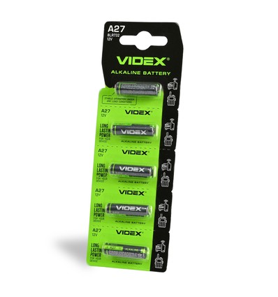 A27 alkaline batterij - 5 stuks