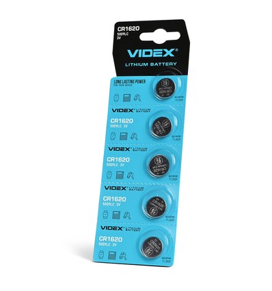 5 stuks CR1620 - Lithium batterij