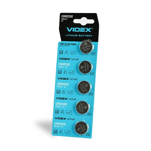5 stuks CR2032 - Lithium batterij
