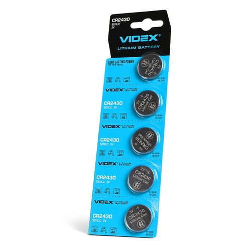 5 stuks CR2430 - Lithium batterij