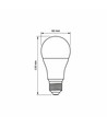 E27 12W LED lamp - A60, 1180lm, 6000K, flicker free