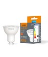 GU10 5W LED spot - 400lm, 36°, 4000K, flicker free