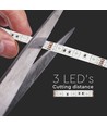 5m 7W/m RGB LED-strip set - 12V DC, IP20, 60 LED's per meter