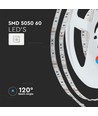 5m 7W/m RGB LED-strip set - 12V DC, IP20, 60 LED's per meter