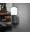 GU10 wandlamp voor gevel - Zwart, IP54 buiten, aluminium, zonder lichtbron