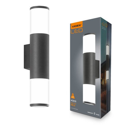 GU10 wandlamp - spanning: 230V, verbruik: max 2x30