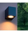 GU10 wandlamp voor gevelverlichting - IP54 buiten, aluminium, zonder lichtbron