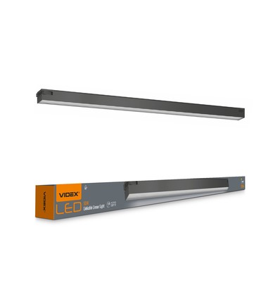 120cm 50W LED lichtlijn, zwart - 5000lm, IP20, koppelbaar, 5 jaar garantie