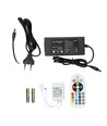5m 7W/m RGB LED-strip set - 12V DC, IP20, 60 LED's per meter