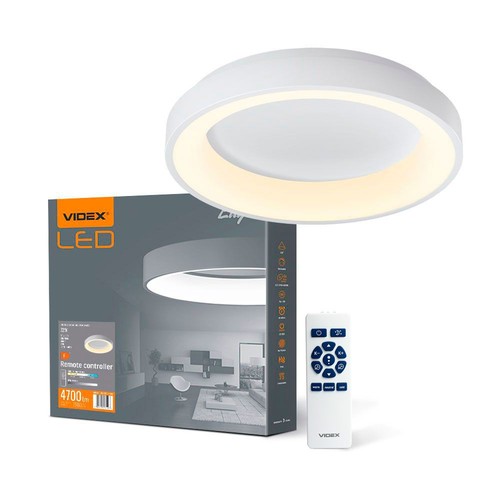 72W LED plafondlamp met afstandsbediening - 45x45cm, dimbaar, instelbare CCT, incl. afstandsbediening en timer