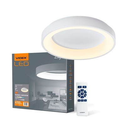 72W LED plafondlamp met afstandsbediening - 45x45cm, dimbaar, instelbare CCT, incl. afstandsbediening en timer