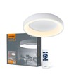 72W LED plafondlamp met afstandsbediening - 45x45cm, dimbaar, instelbare CCT, incl. afstandsbediening en timer