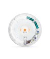 30W LED sensorlamp met noodverlichting – instelbaar watt/CCT, IP44, accu