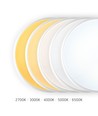 30W LED sensorlamp met noodverlichting – instelbaar watt/CCT, IP44, accu