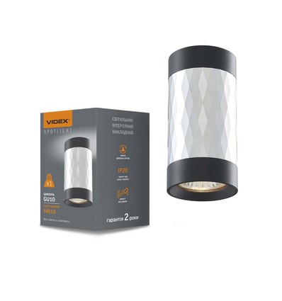 GU10 plafondspot - Zwart, aluminium, zonder lichtbron, IP20 binnen