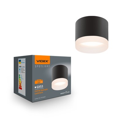 GX53 Plafondspot - Opbouw, zonder lichtbron