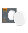 12W Ø17cm LED plafondlamp - 4000K, 900lm, IP20 binnen, witte rand, incl. lichtbron