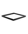 60x60 opbouwframe voor LED paneel, zwart - Aluminium, 600x600x50 mm