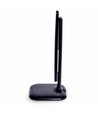 5W LED dimbare bureaulamp - Zwart, 3-staps CCT, display met klok/temp, touch-bediening