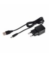 5W LED dimbare bureaulamp - Zwart, 3-staps CCT, display met klok/temp, touch-bediening
