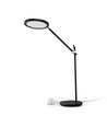 20W LED bureaulamp, zwart - Dimbaar, 1450lm, 4100K, UGR19, timer, touch sensor