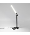 18W LED bureaulamp met draadloos opladen - 700lm, 5-staps dimbaar, CCT instelbaar, zwart, flicker free