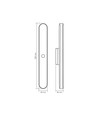 Oplaadbare LED-lamp - met CCT, afstandsbediening