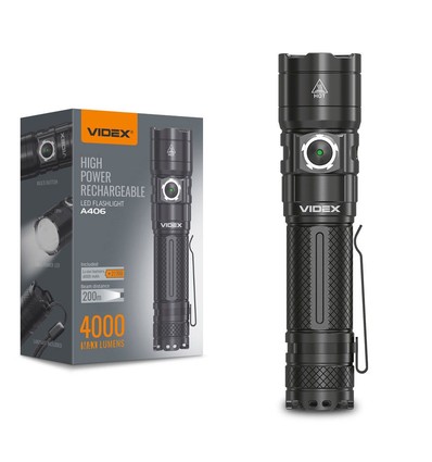 LED-zaklamp - draagbaar, koel wit, lichtsterkte 4000, verbruik 20W