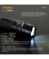 Draagbare LED zaklamp - 5000K, lichtsterkte: 4000