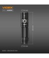 Draagbare LED zaklamp - 5000K, lichtsterkte: 4000