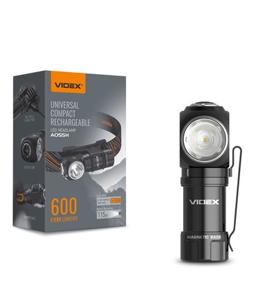LED-zaklamp - draagbaar, 5700K, lichtsterkte 600lm, verbruik 10W