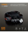 LED-zaklamp - draagbaar, 5700K, lichtsterkte 600lm, verbruik 10W