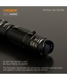 LED-zaklamp - draagbaar, 5000K, lichtsterkte 1200lm, verbruik 10W