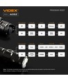 LED-zaklamp - draagbaar, 5000K, lichtsterkte 1200lm, verbruik 10W