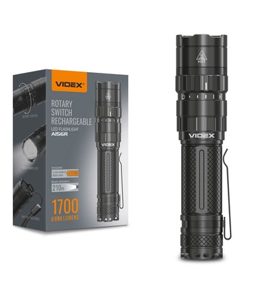 LED-zaklamp - draagbaar, koel wit, lichtsterkte 1700 lm, verbruik 20W