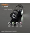 10W LED Oplaadbare hoofdlamp - 5000K, USB-C, 1200lm