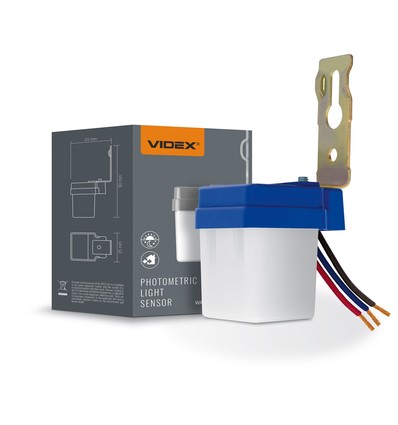 6A schemerschakelaar / lichtsensor - IP44, voor wand en plafond, automatische lichtregeling