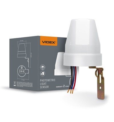 10A schemerschakelaar - IP44, lichtsensor voor binnen- en buitengebruik