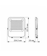 50W LED breedstraler - 130lm/W, IP65, 5000K, 90 graden, buiten